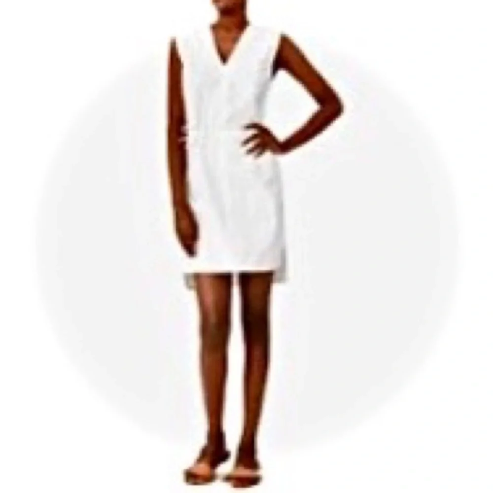 Kate Spade Saturday Embroidered Retro Shapes Cotton Mini Dress - Picture 10 of 11